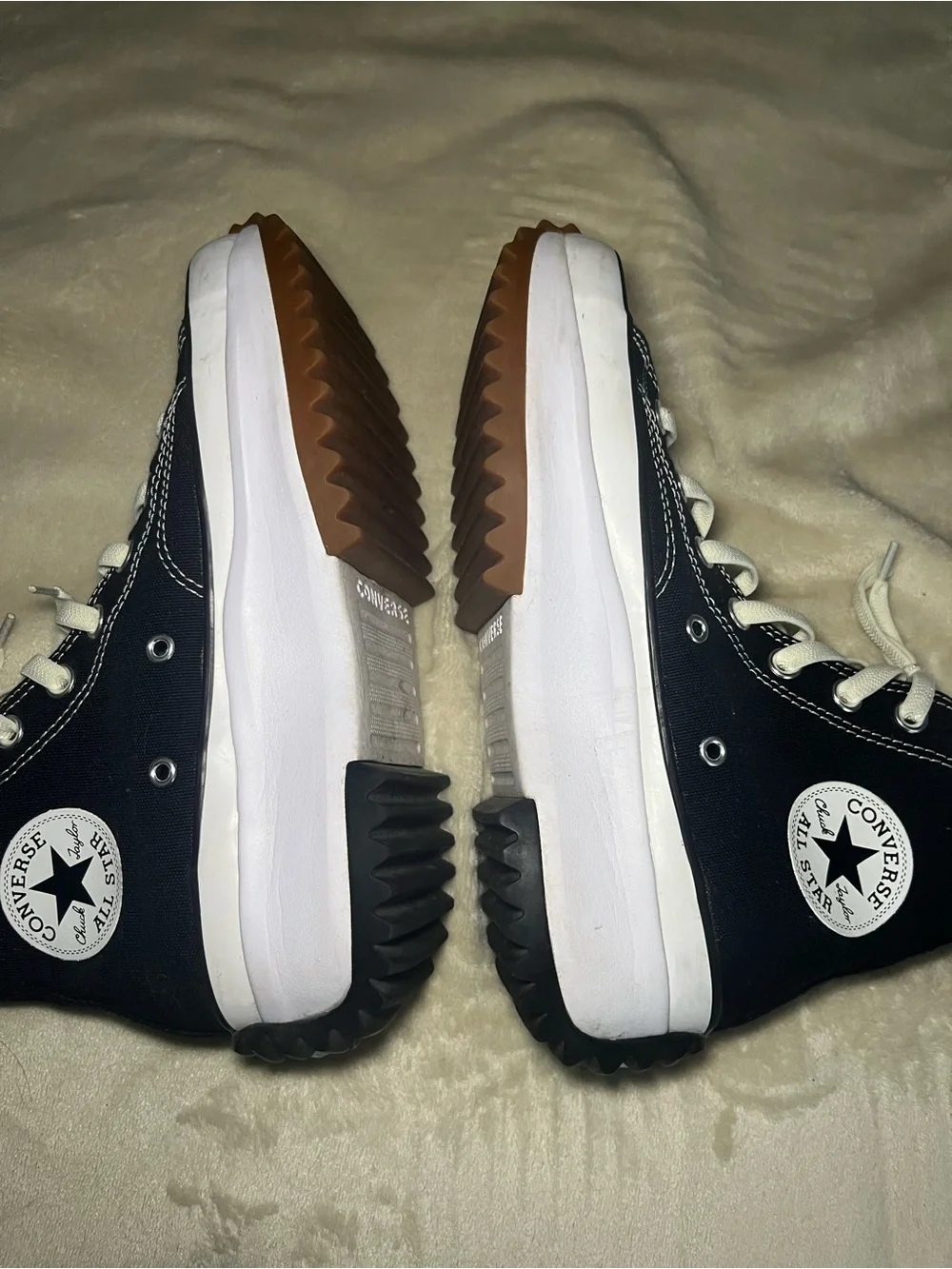 Converse black canvas